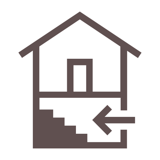 Ramp To Basement Floor 