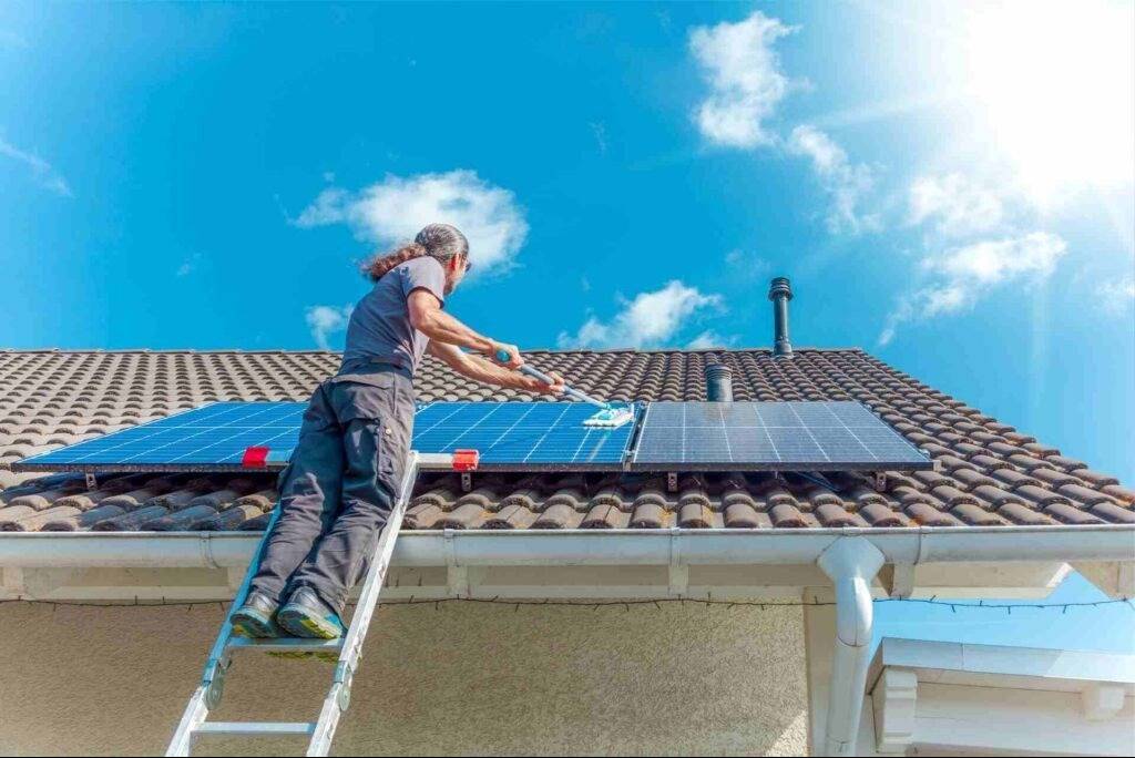 Solar Panel Cleaning System