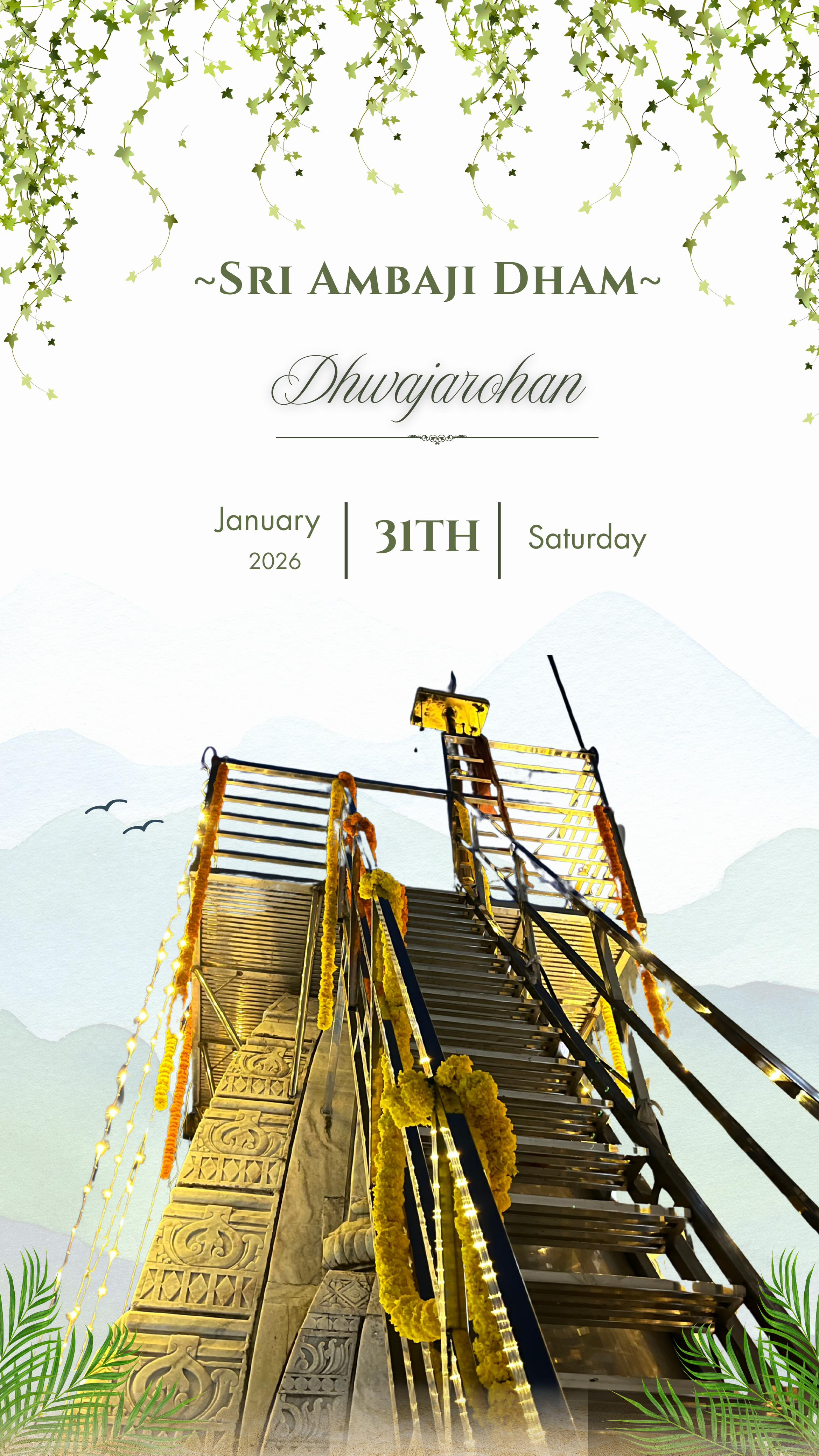 31-01-2026 : Shri Ambaji Dham, Chennai 