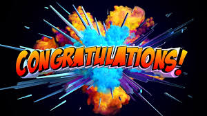 Congratulations 