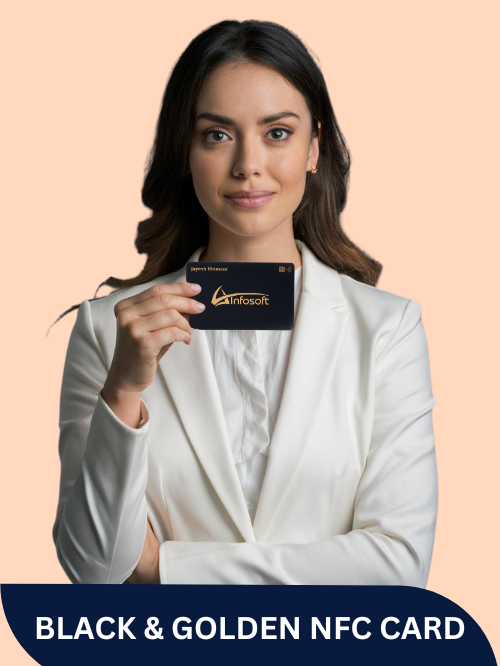 Black & Golden NFC Card