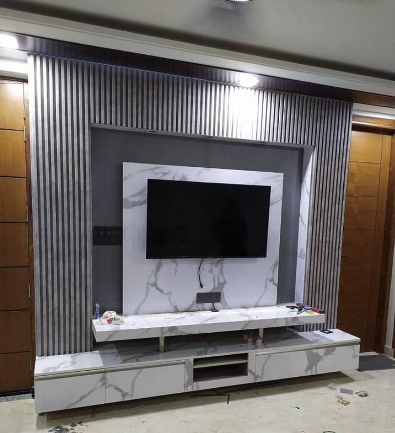 Upvc tv unit.