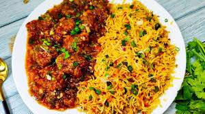 SCHEZWAN MANCHURIAN FRIED RICE