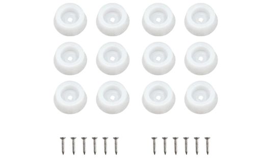 solid pvc door silencer