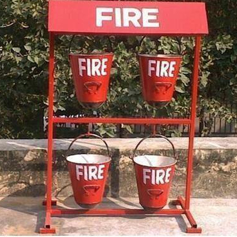 Fire Bucket with Stand
