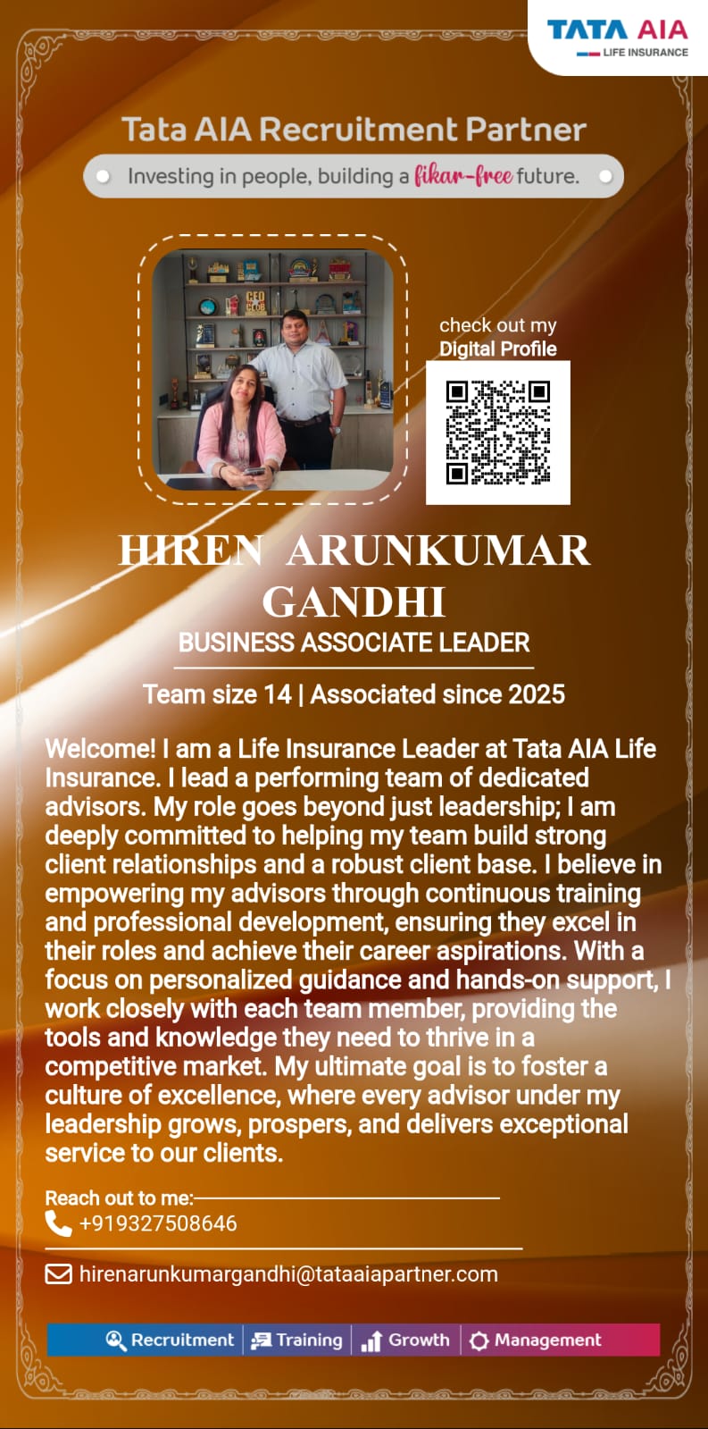 Tata AIA Recruitment Partner