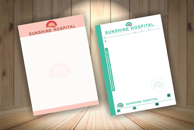 Specialised hospital stationery products Prescription Pads