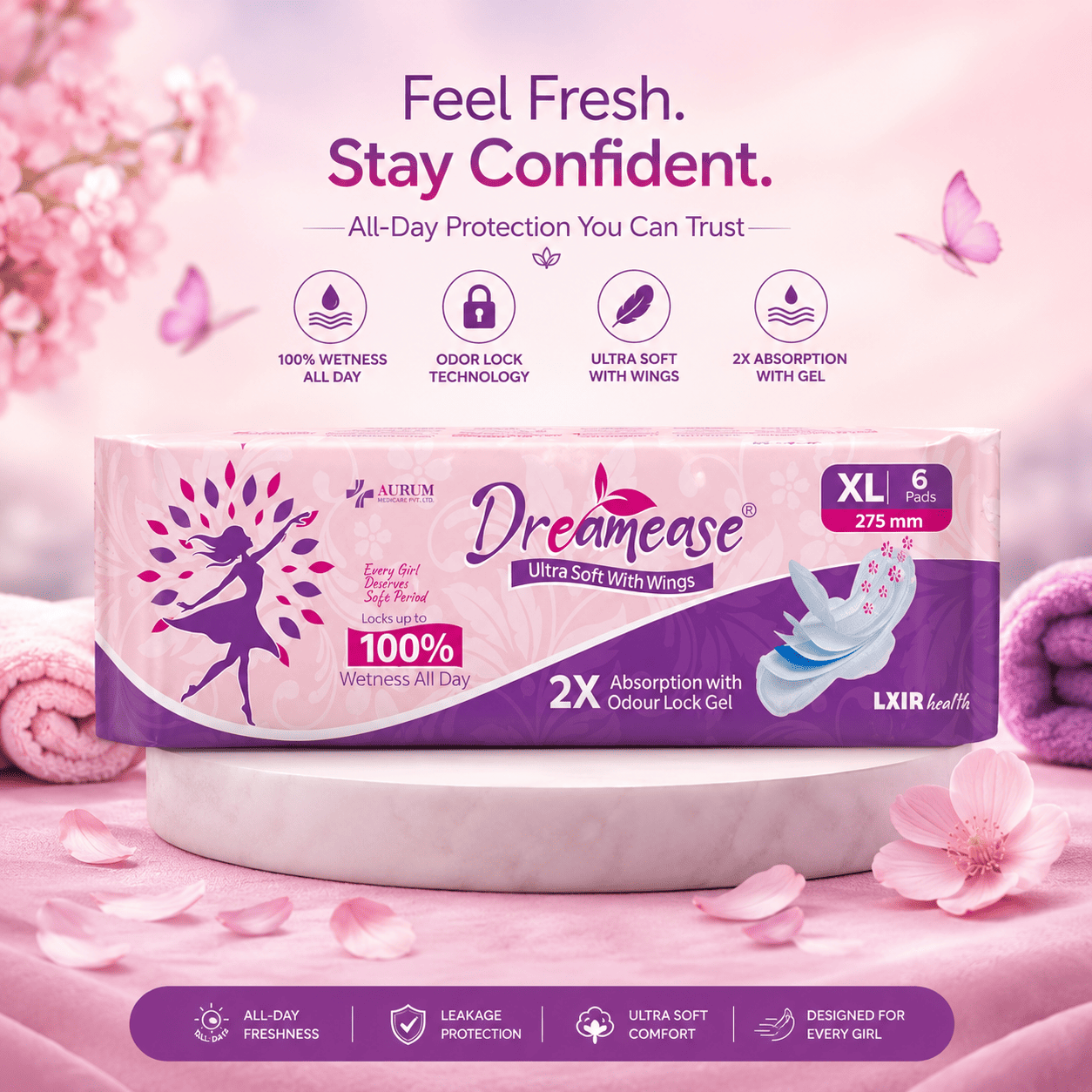 DREAMEASE SANITARY PAD