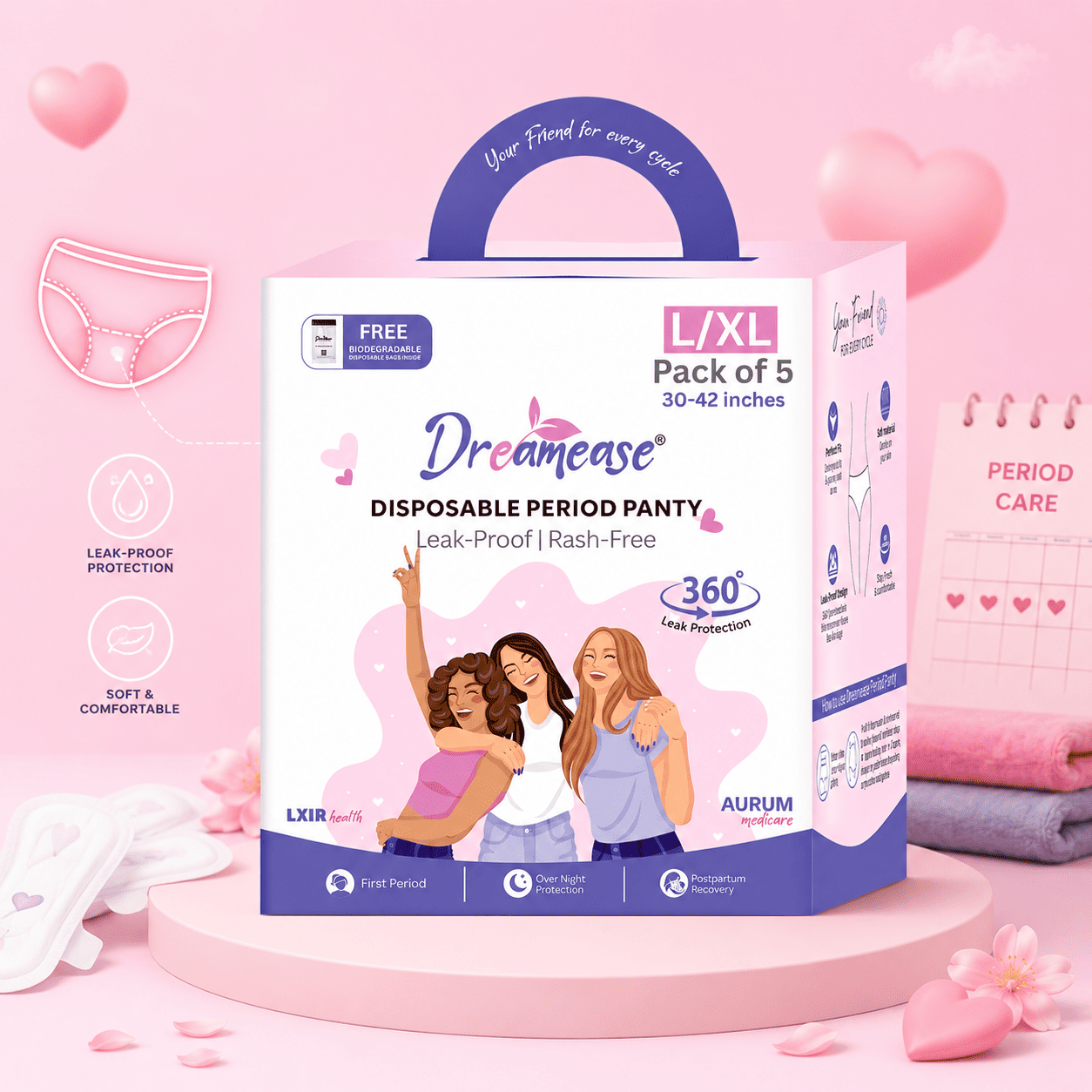 DREAMEASE PERIOD PANTY