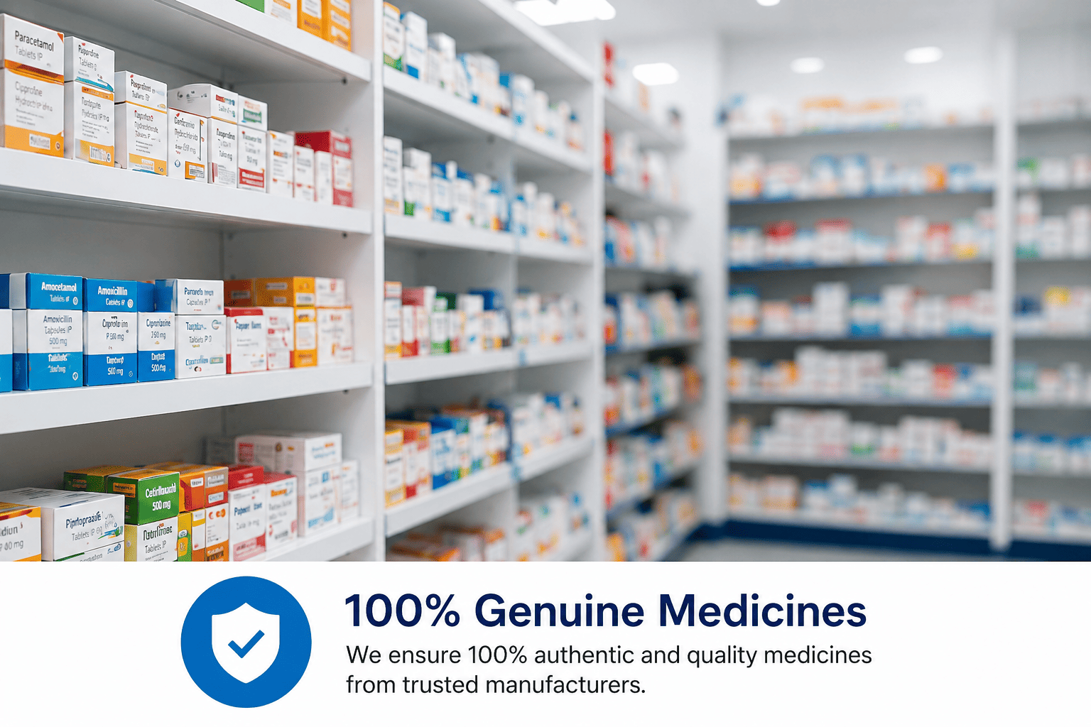 💊 100% Genuine Medicines