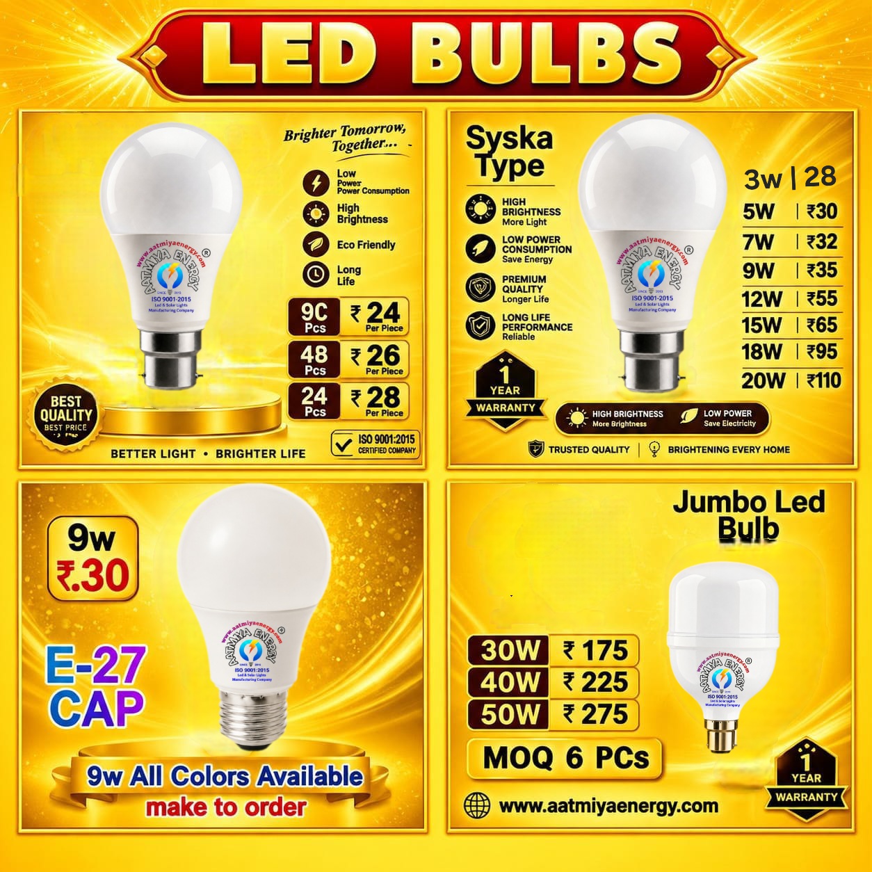LED BULBS