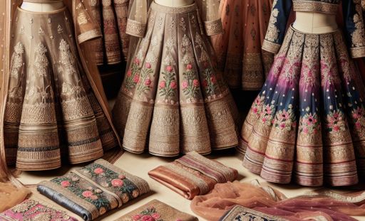 Wide collection of designer sarees & bridal lehengas