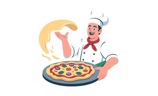 Freshly prepared food with quality ingredients