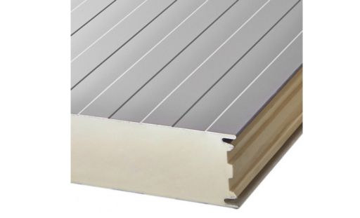 Cold Insulation With Puf and Aluminium Cladding