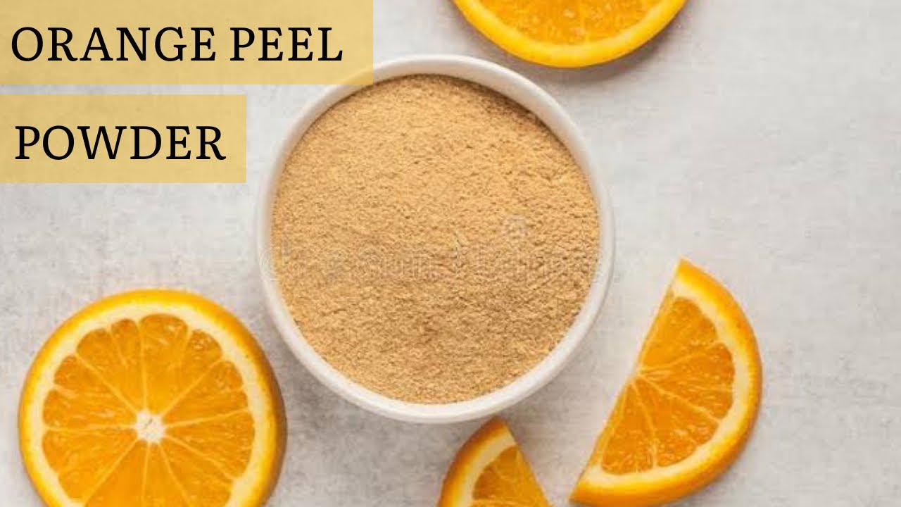 Dried Orange Peel Powder