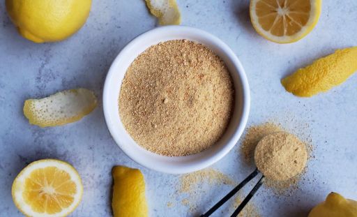 Dried Lemon Peel Powder