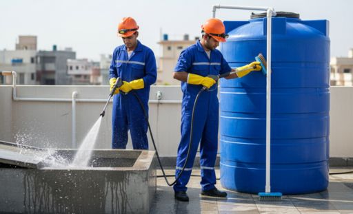 Cleaning with German technology machines