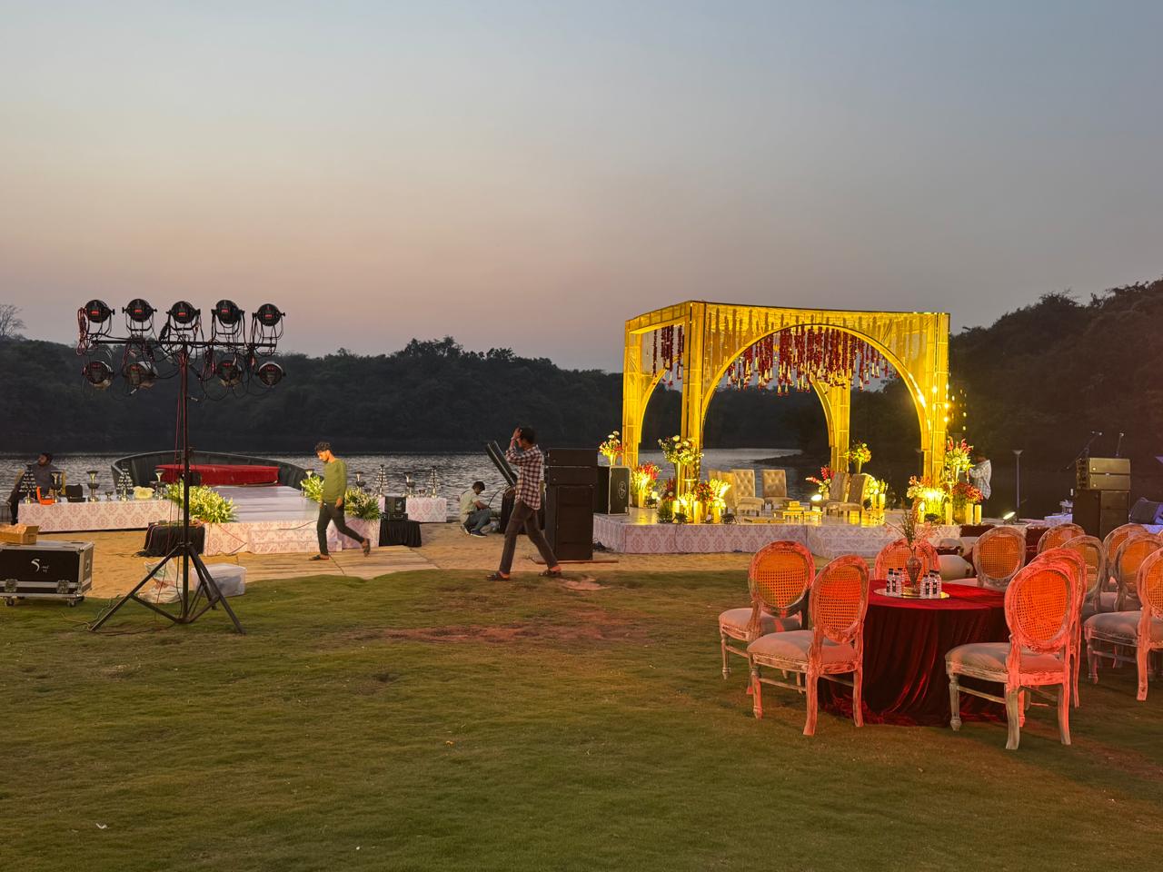 Destination wedding heading.