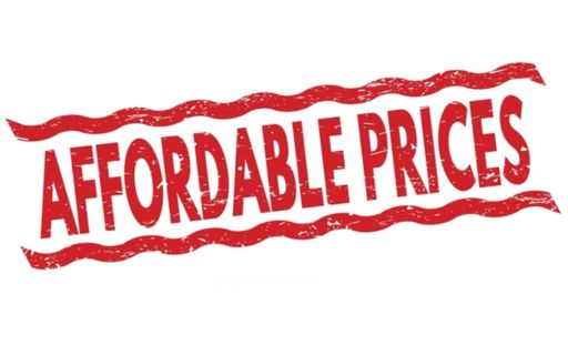 Affordable pricing