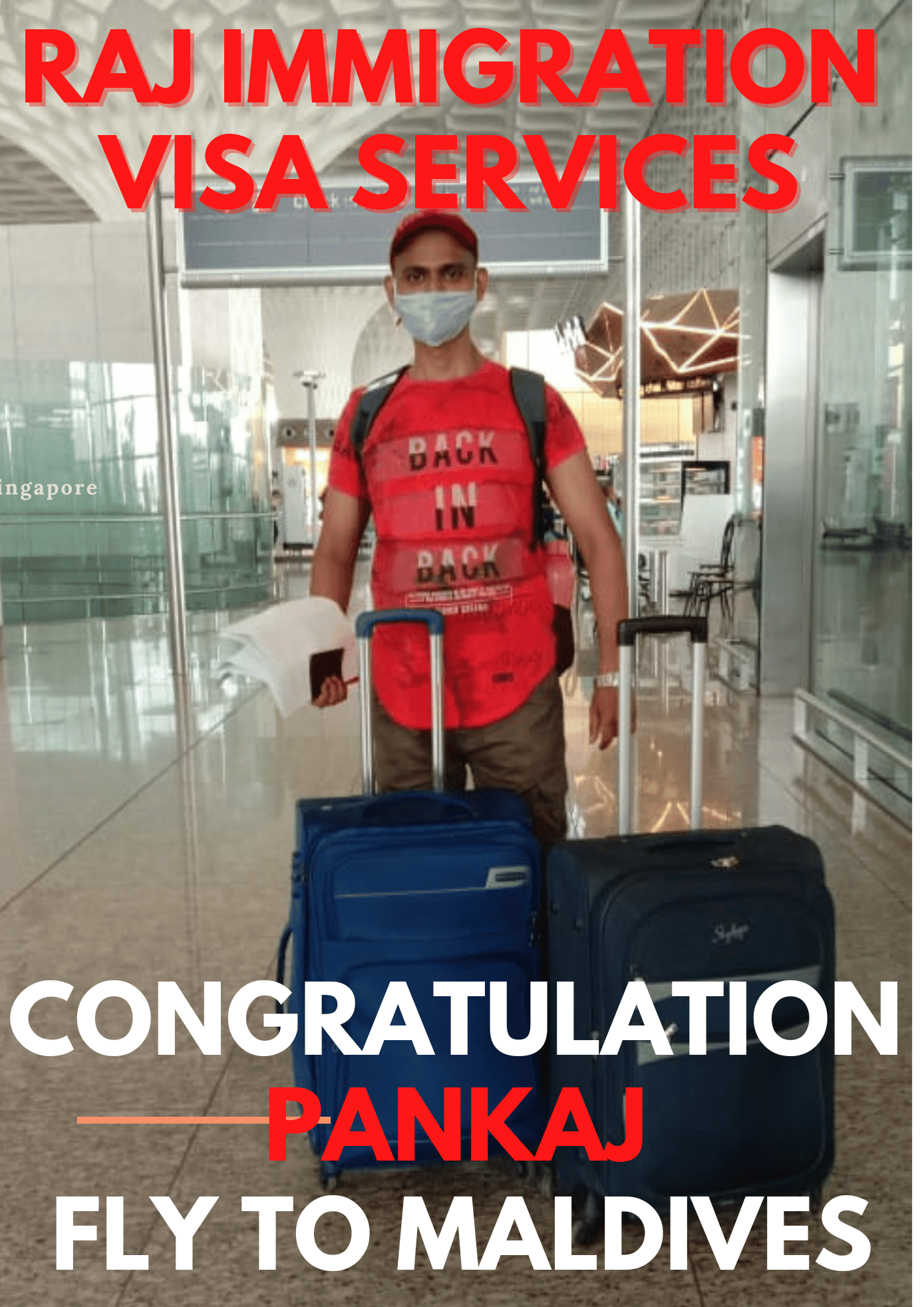 🥳CONGRATULATION PANKAJ RAHATE FLY TO QATAR🎉