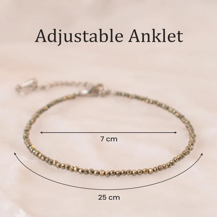 Pyrite Anklet