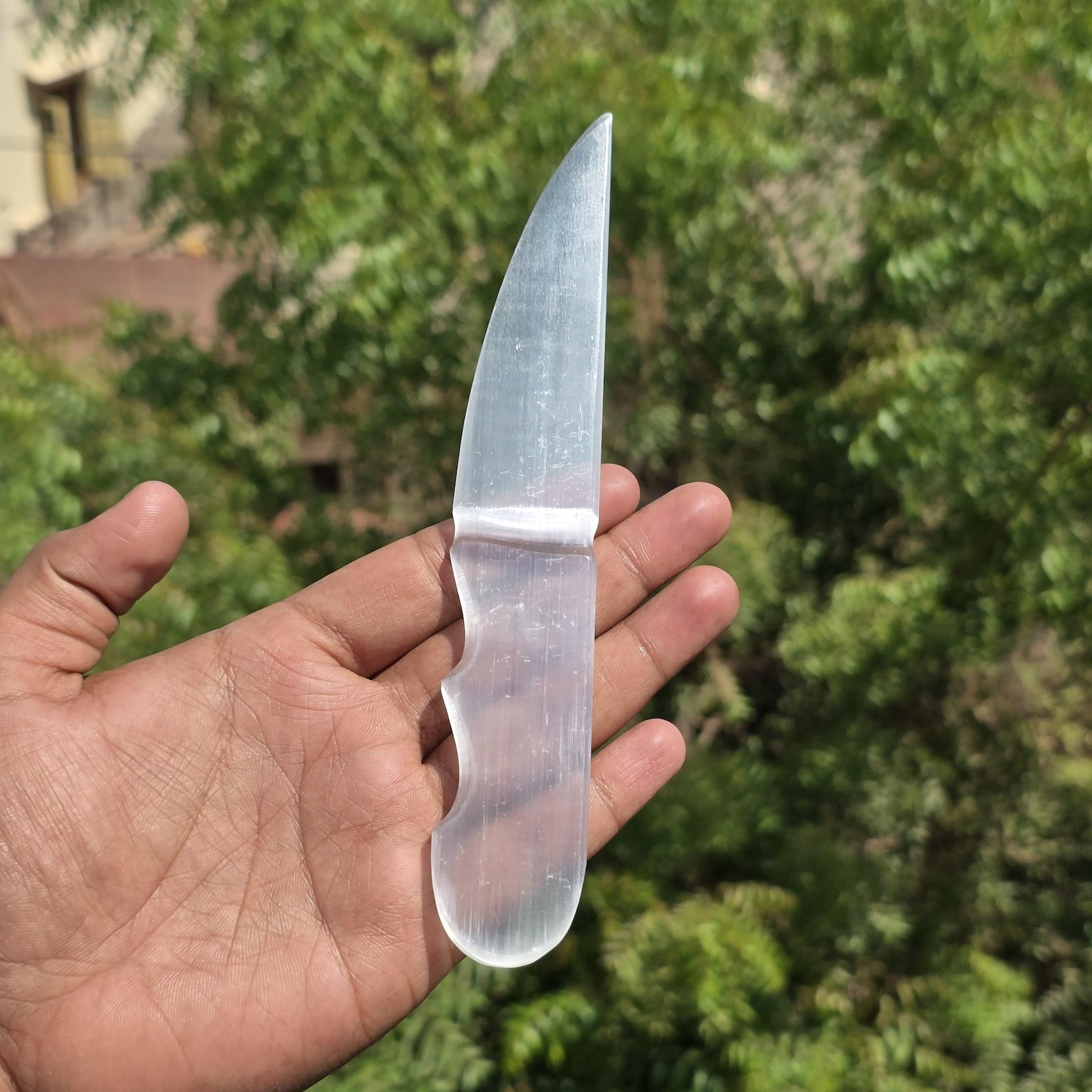 Selenite Knife