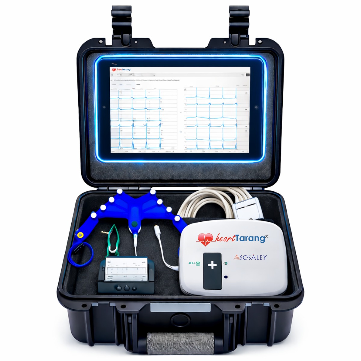 12 Lead 12 Channel Medical Grade Portable ECG