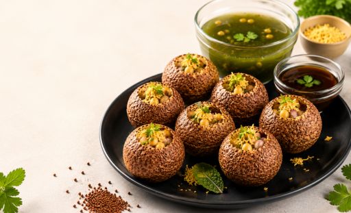 Ragi Air Fry Pani Puri 50/-