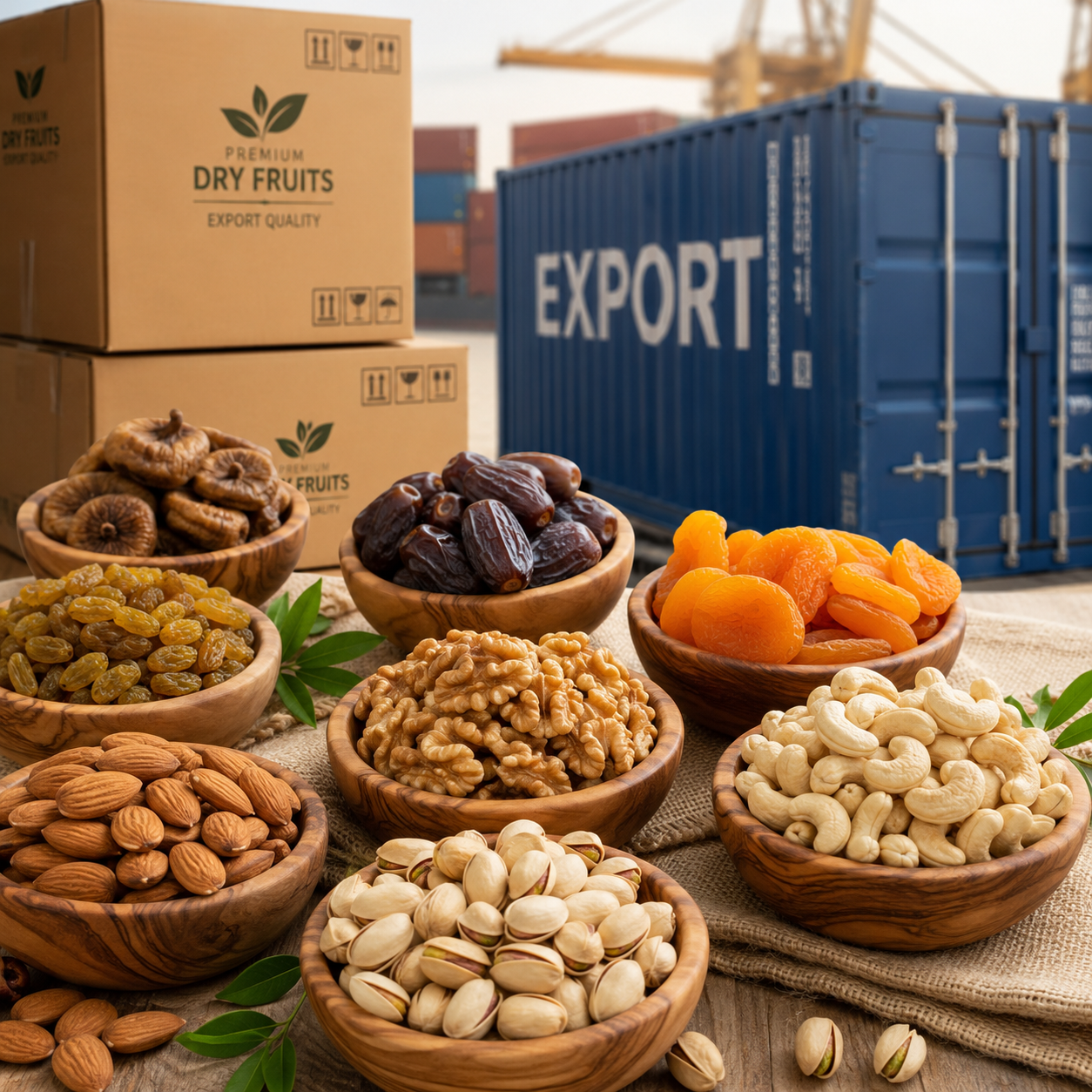 Dry Fruits Export