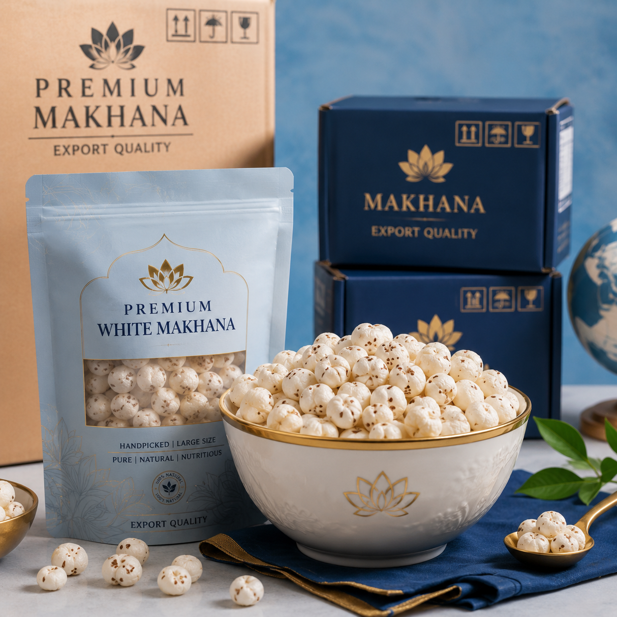Makhana (Fox Nuts) Export