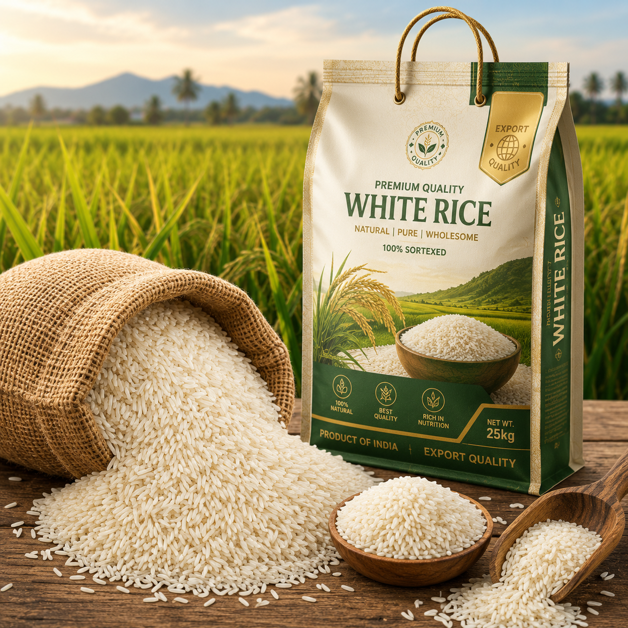 Rice & Grains Export