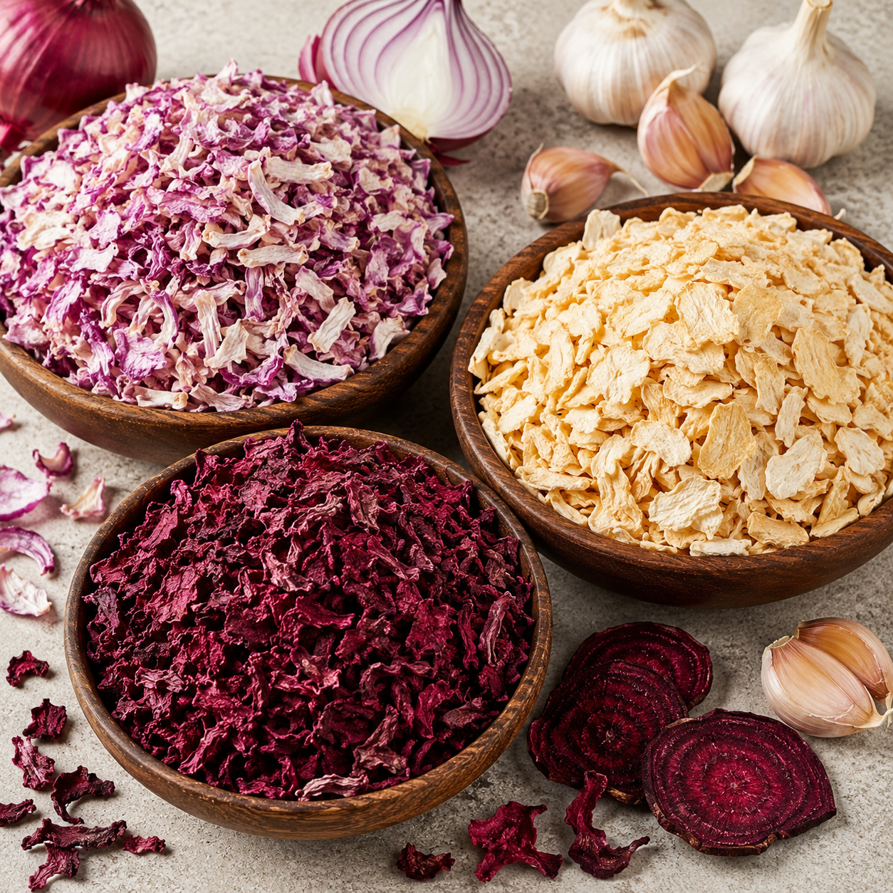 Dehydrated Vegetables Export