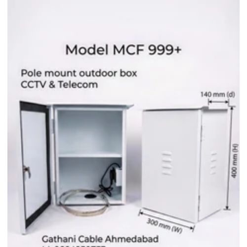 Outdoor vertical dvr poe box