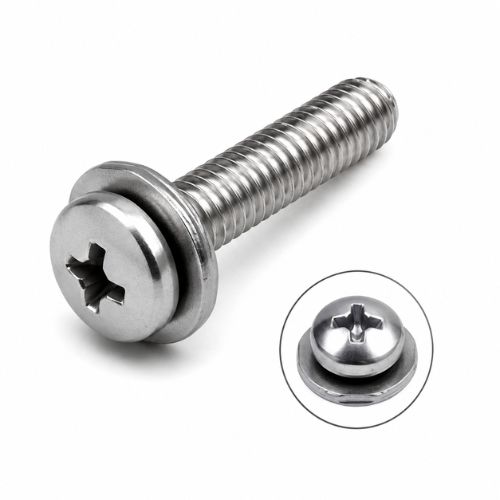 MS Pan Phillips Combination with Washer Machine Screw
