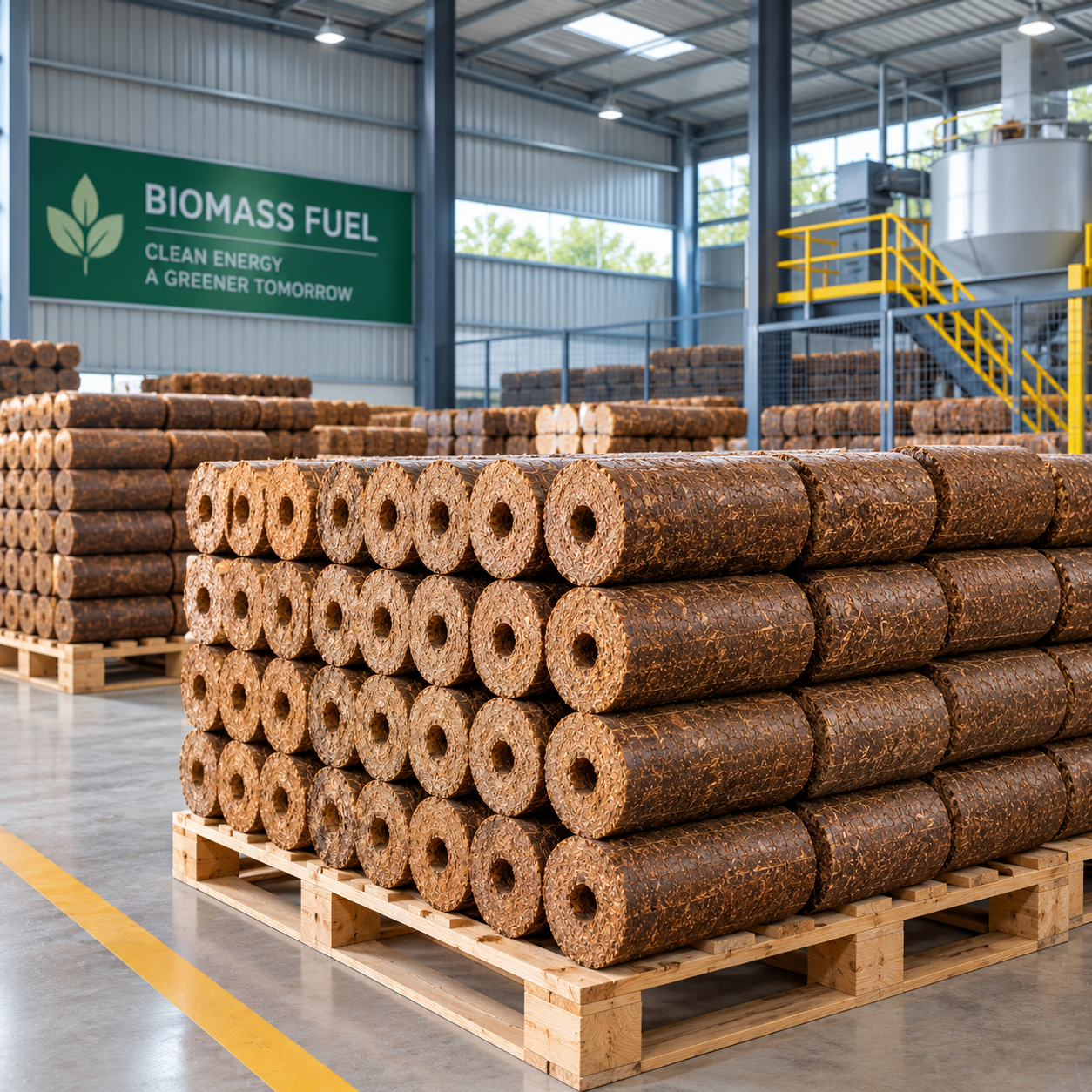 Biomass Briquettes Supply
