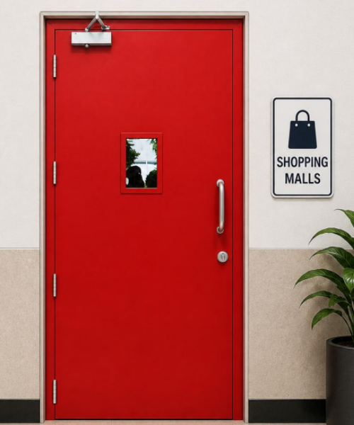 FIRE RESISTANT DOORS – (Entry)