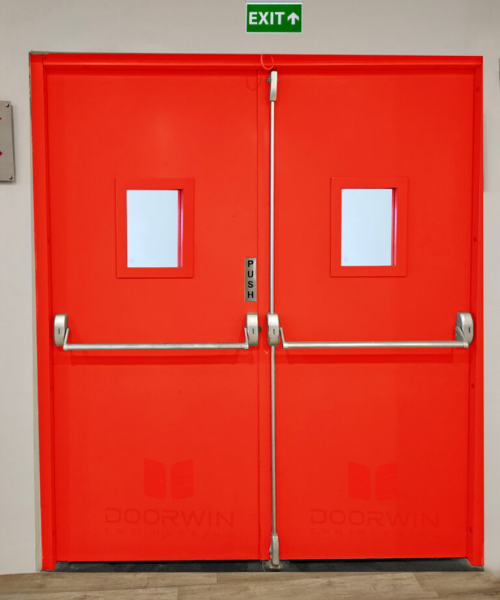 EMERGENCY EXIT DOOR