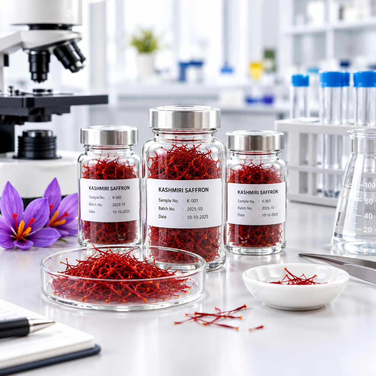 Saffron Quality Assurance