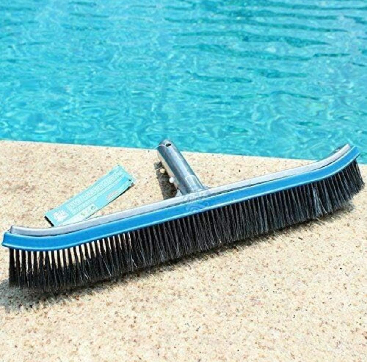 18 Inch Algae Cleaner Scrub Brush With S.S. Wire