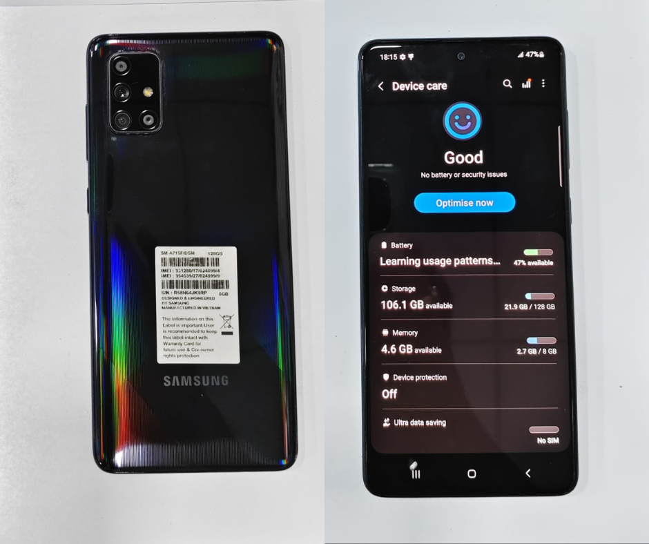 Samsung A71. 4G